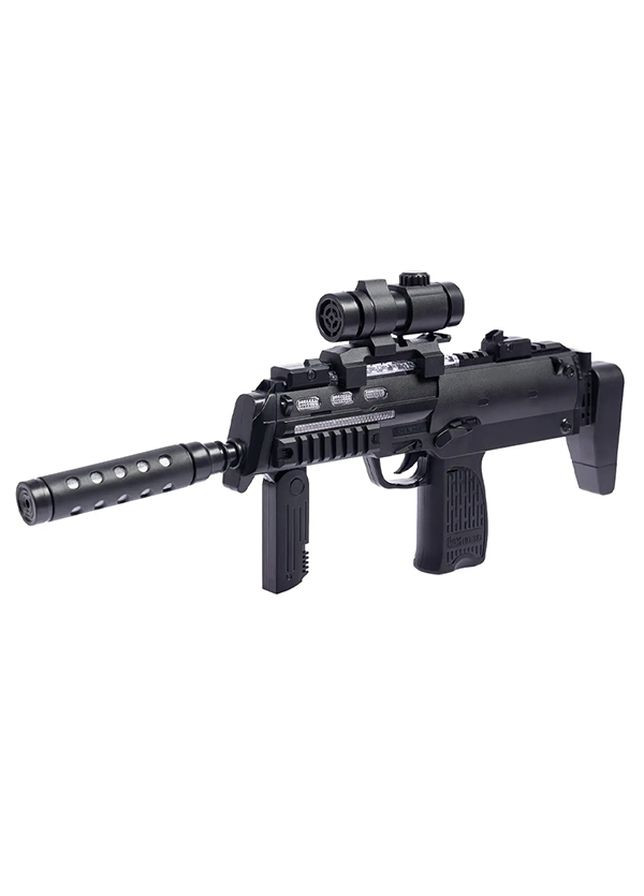 Автомат светло-звуковой HK MP7 цвет черный ЦБ-00236719 Zipp Toys (269081035)