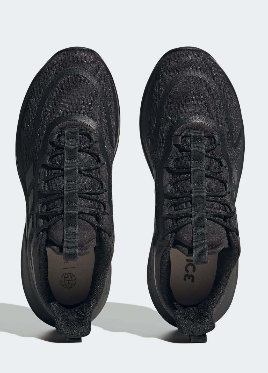 Черные всесезонные кроссовки alphabounce+ sustainable bounce adidas