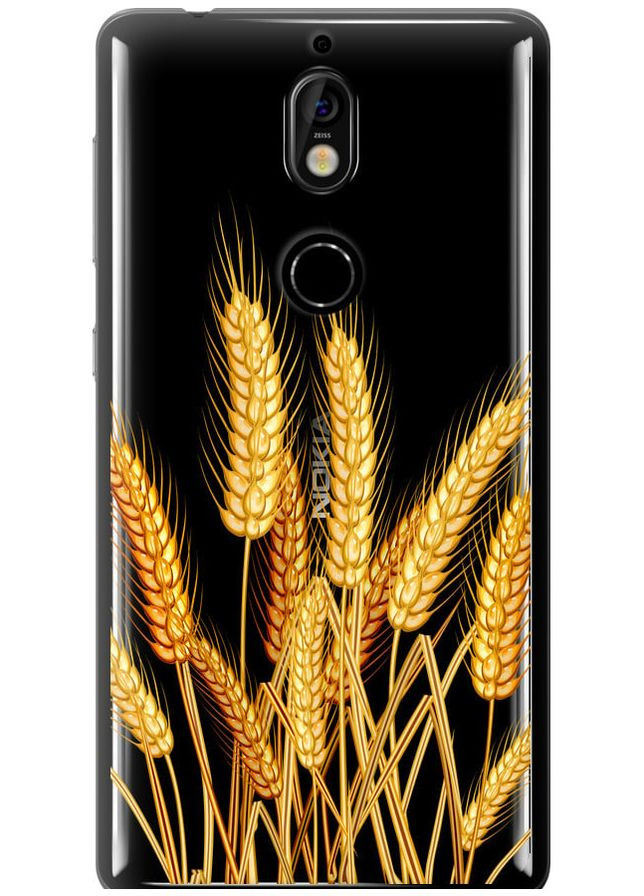 Силіконовий чохол 'Колоски пшениці' для Endorphone Nokia 7 (277161921)