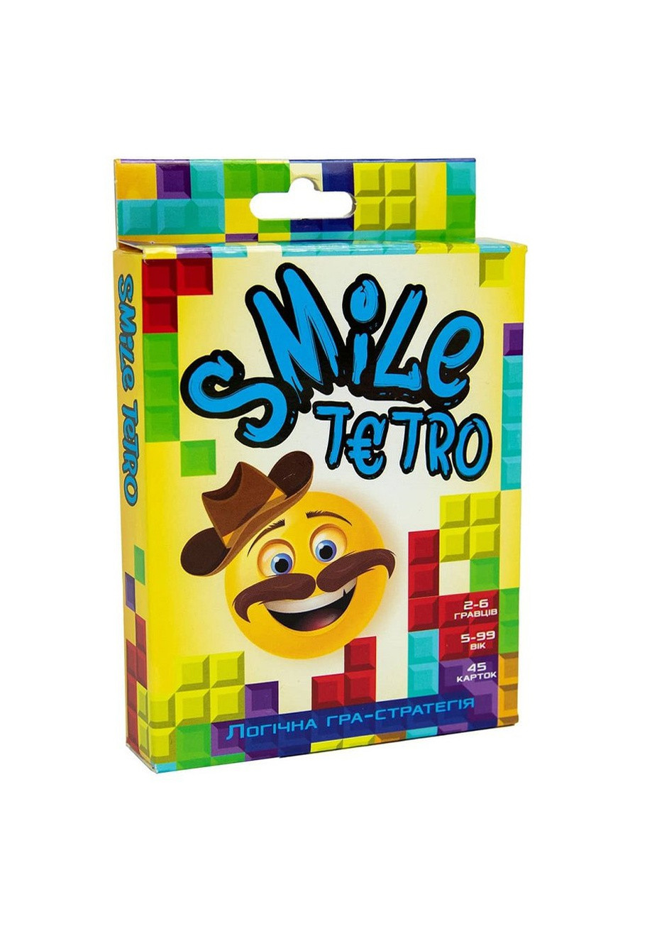 Настільна гра "Smile tetro" колір різнокольоровий ЦБ-00191654 Strateg (259466511)