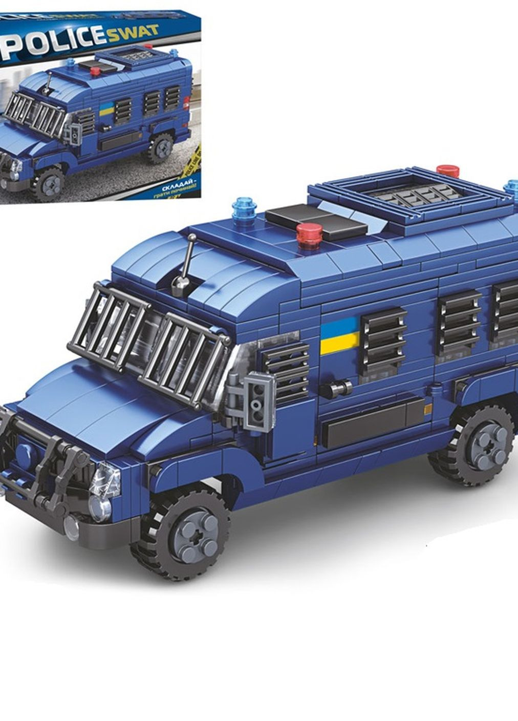 Конструктор полицейская машина, 505 дет. (KB 5900) Limo Toy (268565029)