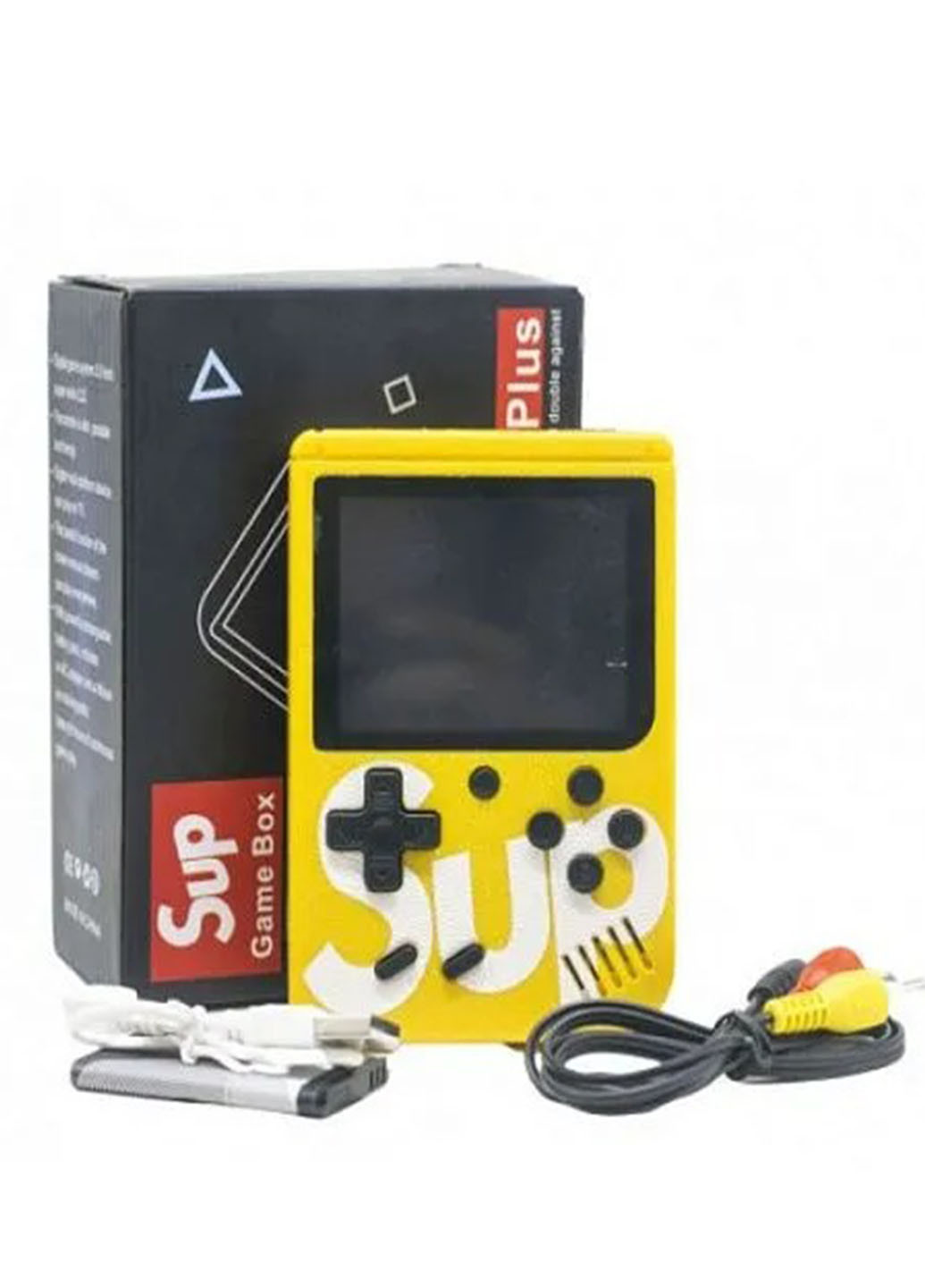 Портативная игровая консоль с джойстиком Sup GameboyBox ретро приставка с экраном на 400 игр Idea (271679542)