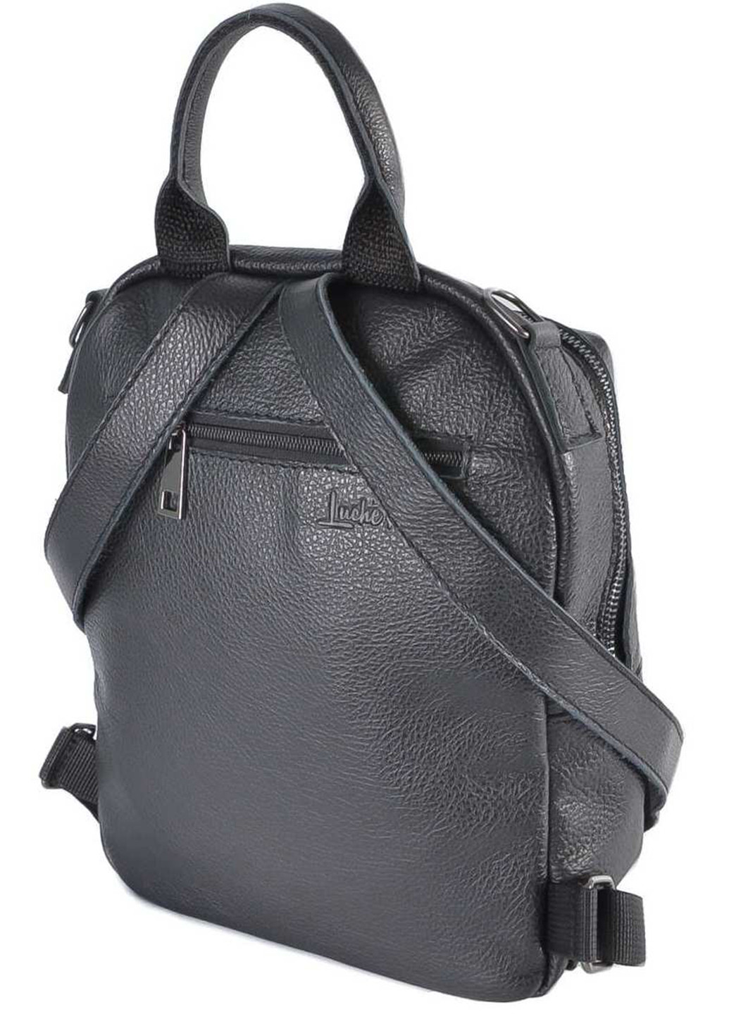 Женский кожаный рюкзак-сумка из натуральной кожи LucheRino 802 (276972901)