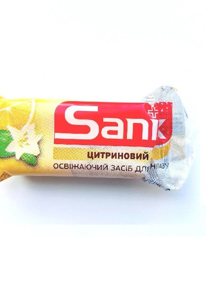 Запасной блок для унитаза Лимон 35 г Sanix (258653173)