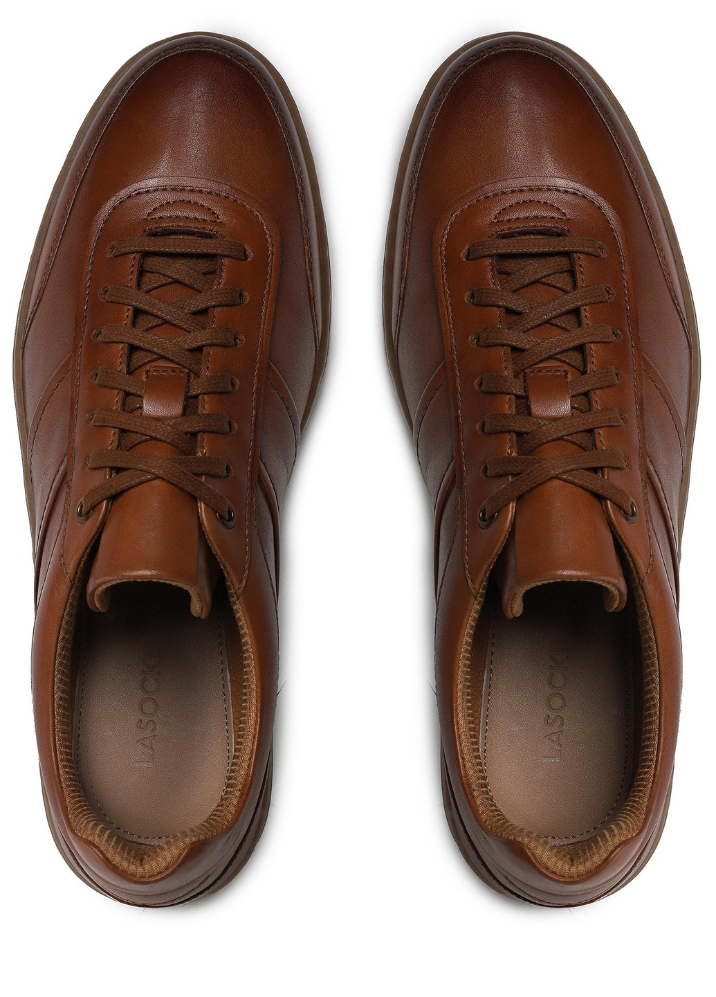 Туфлі TECHNIC-07 MI08 Lasocki однотонні коричневі кежуали