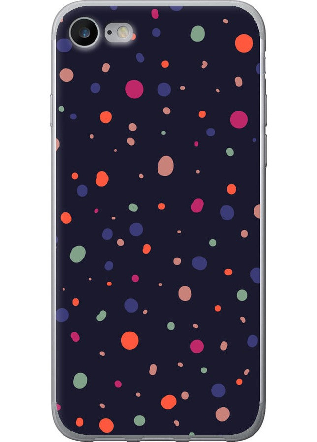 Силиконовый чехол 'Горошек v2' для Endorphone apple iphone se 2020 (258084690)