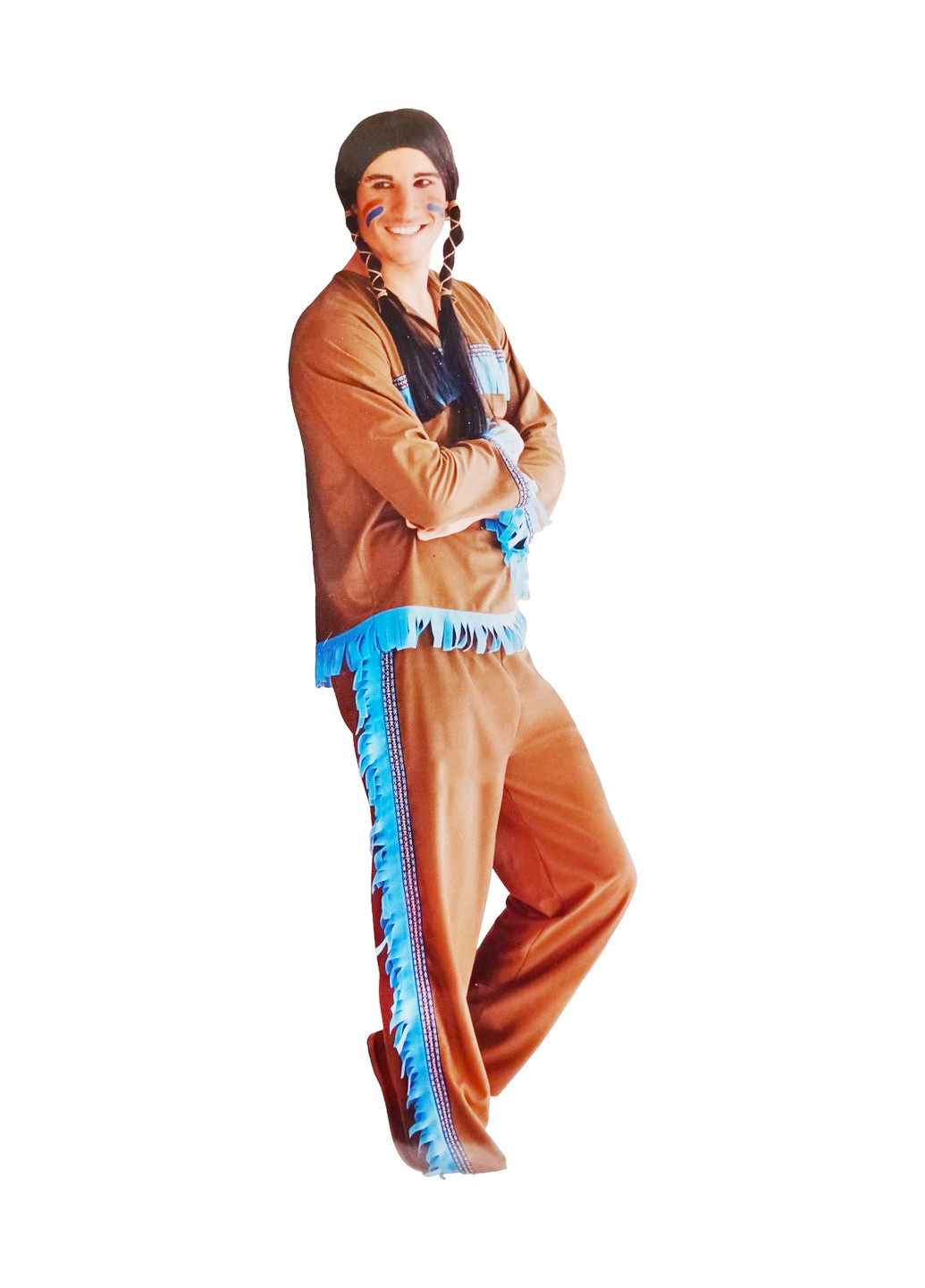 Карнавальний костюм індіанця L 52/54 комбінований Lidl (265404873)