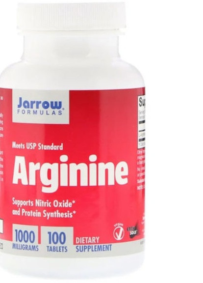 Arginine 1000 mg 100 Tabs JRW-15036 Jarrow Formulas (256722866)