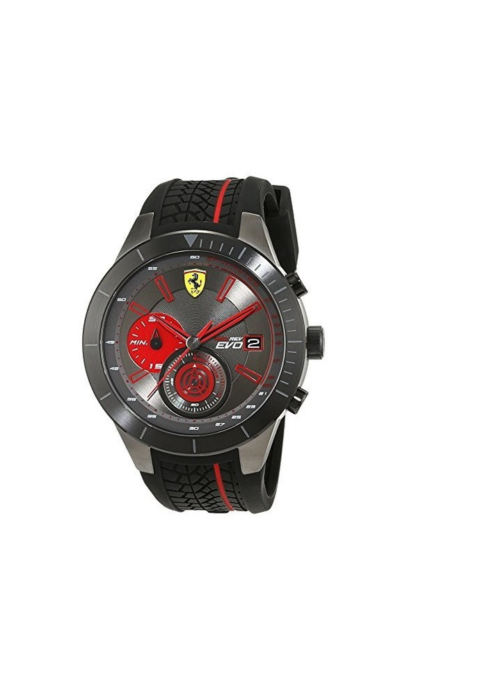 Чоловічий годинник Scuderia з аналоговим червоним циферблатом - 0830341 Ferrari (258997508)