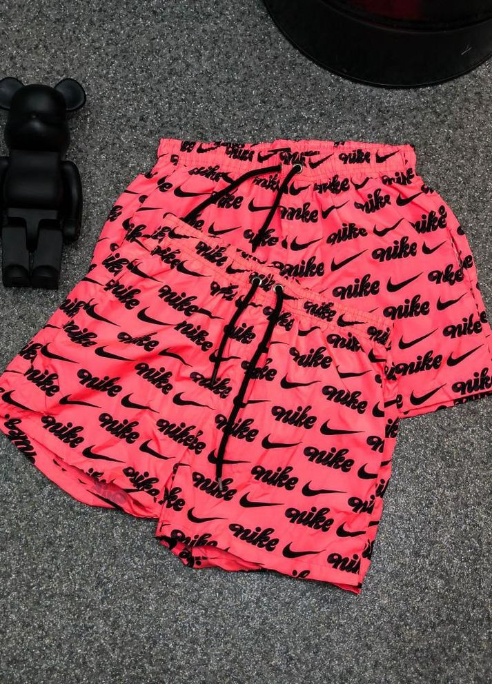 Рожеві чоловічі пляжні шорти No Brand (262089702)