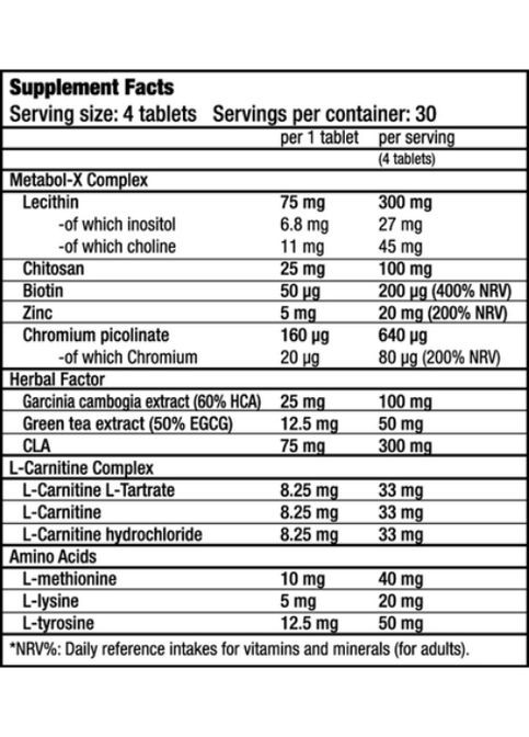 Super Lipo 120 Tabs Biotechusa (267724852)