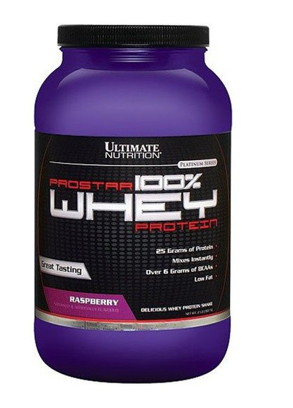 Prostar 100% Whey Protein 907 g /30 servings/ Raspberry Ultimate Nutrition (257440434)