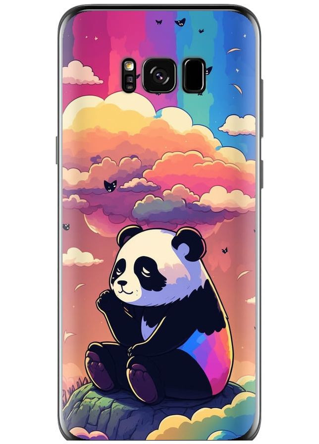 Силиконовый чехол 'Панда в облаках' для Endorphone Samsung Galaxy S8 (276312290)