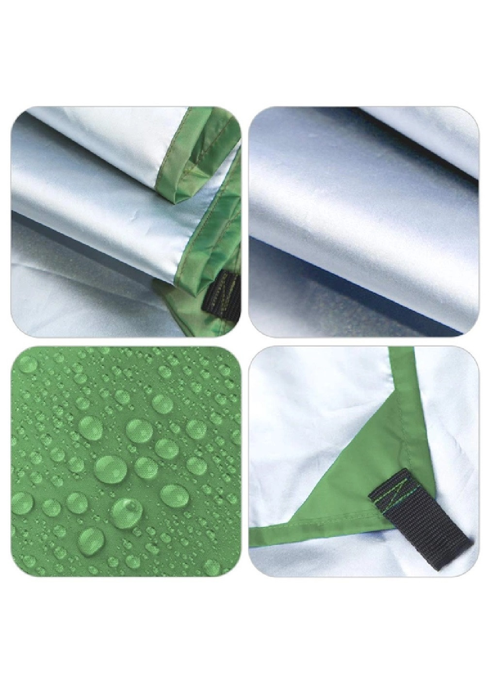 Гамак підвісний намет з москітною сіткою тентом водонепроникний туристичний похідний 270×150 см (474538-Prob) Зелений Unbranded (258699021)