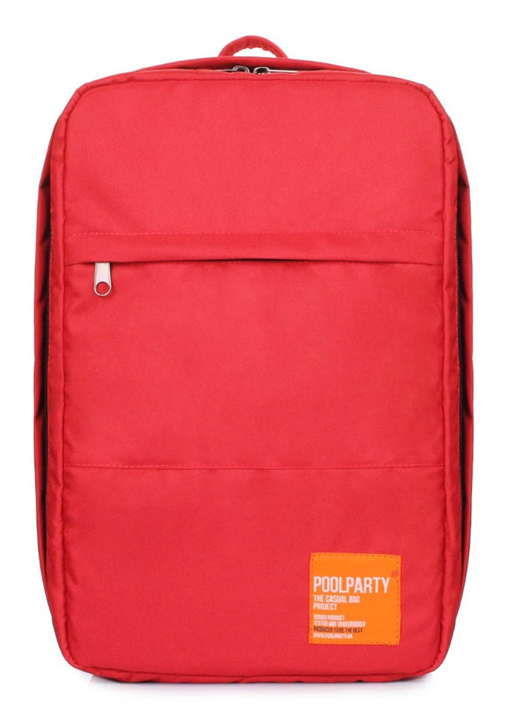 Рюкзак для ручного багажного пулуного центру червоний PoolParty (262892024)