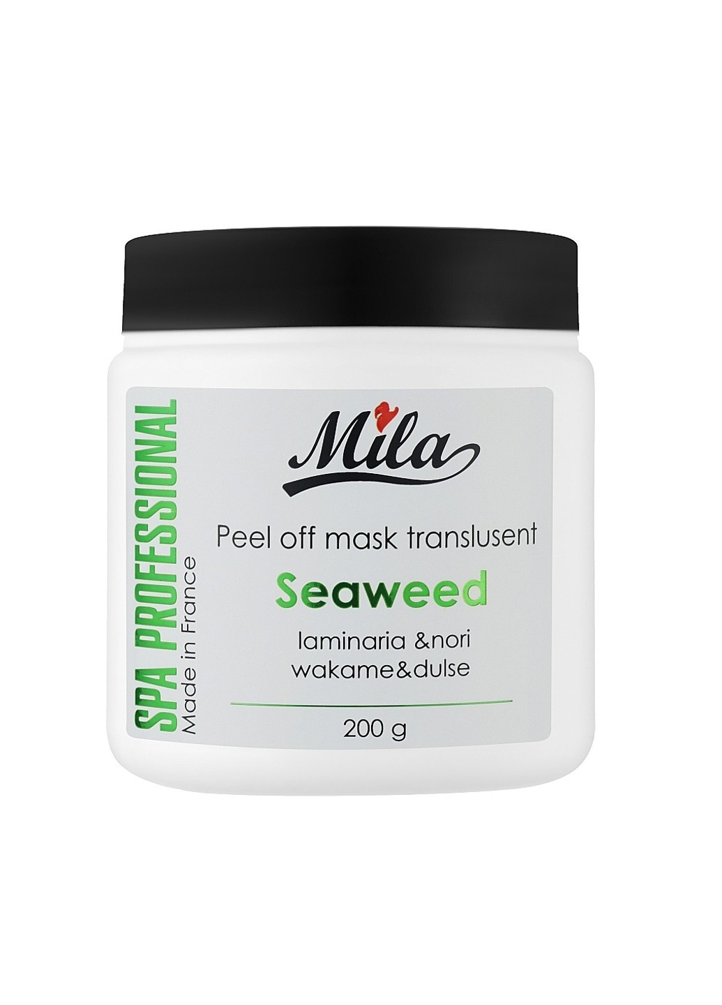 Альгінатна маска Водоростевий комплекс Mask peel-off translucent seaweed Perfect 200 г Mila (269238074)