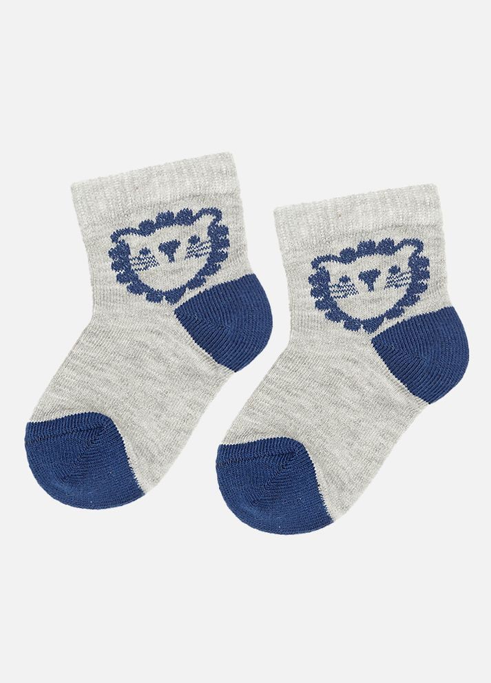 Шкарпетки для хлопчика колір сірий ЦБ-00227287 Yuki (260581645)