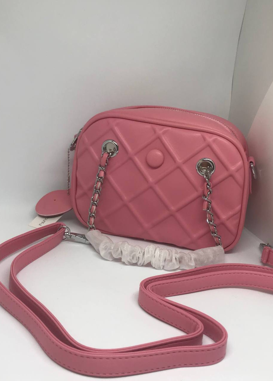 Жіноча сумочка з ремінцем колір насичений рожевий 435391 New Trend (259328426)