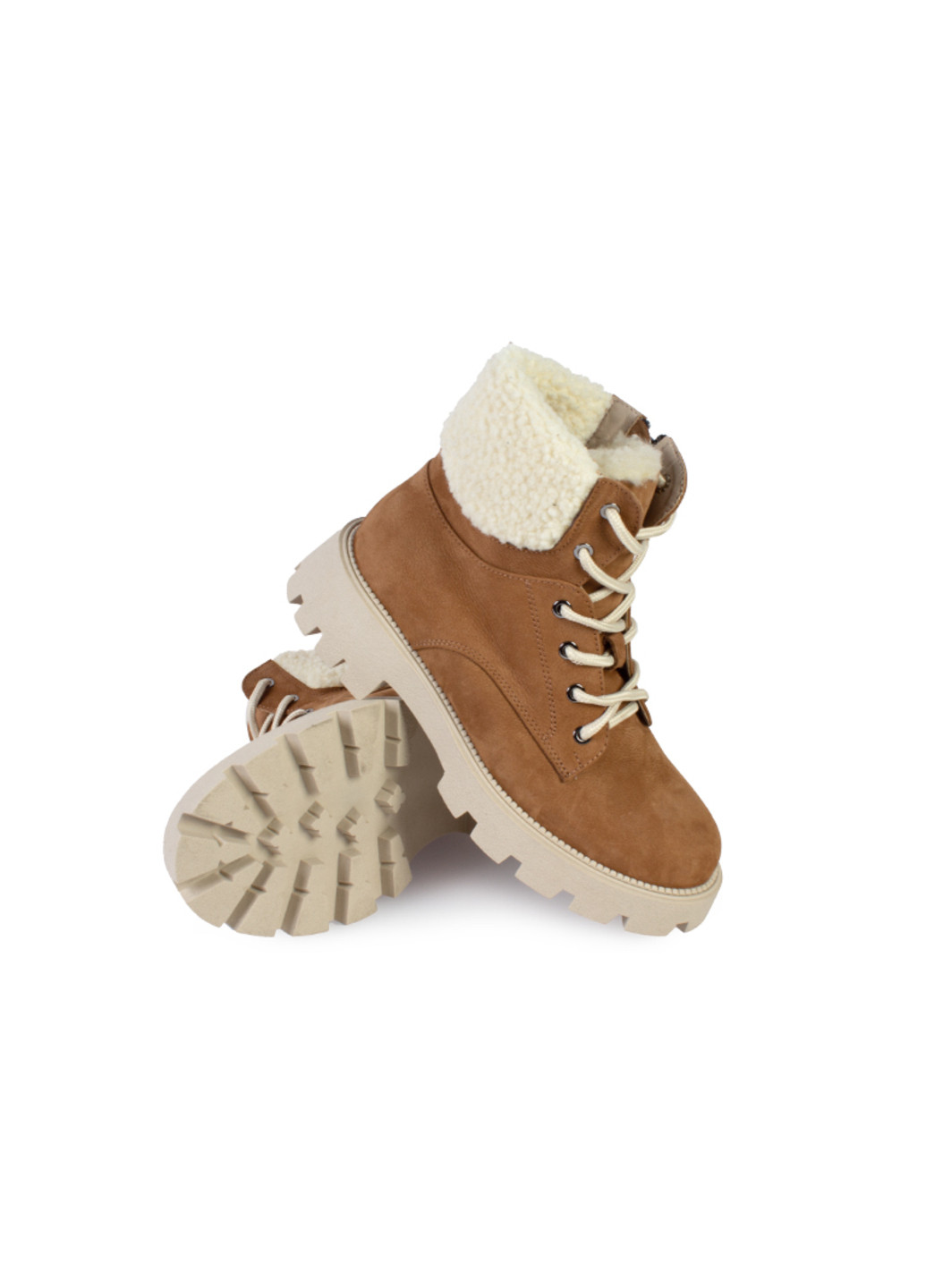 Зимние ботинки женские бренда 8501467_(1) ModaMilano из натурального нубука