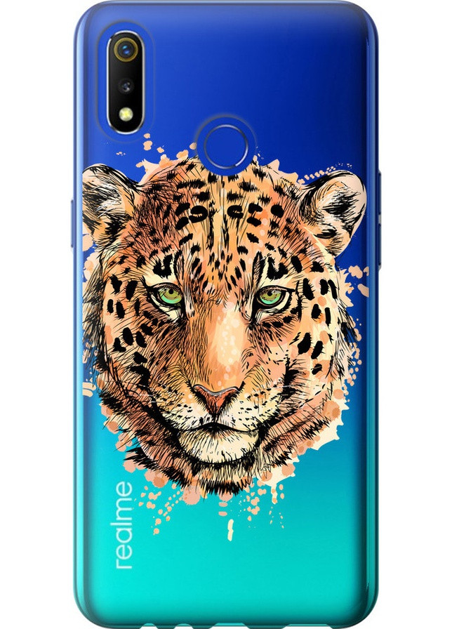 Силіконовий чохол 'Леопард v2' для Endorphone Realme 3 (258088228)