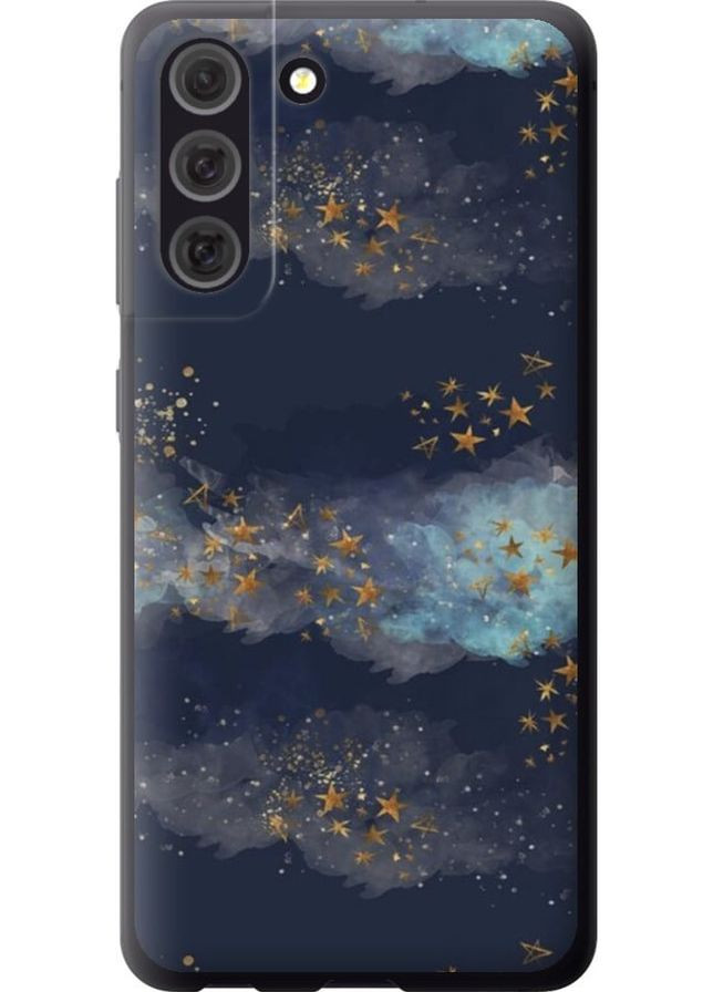 Силиконовый чехол 'Ночь золотые звезды' для Endorphone Samsung Galaxy S21 FE (276315466)