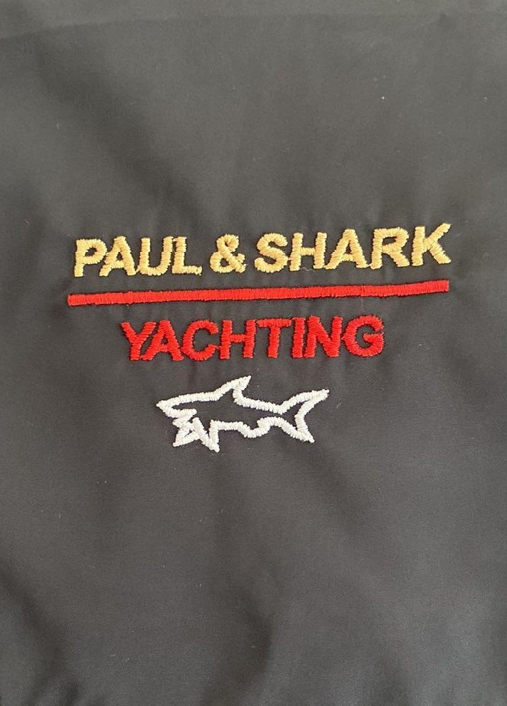 Темно-синя демісезонна вітровка Paul & Shark Thin Coat