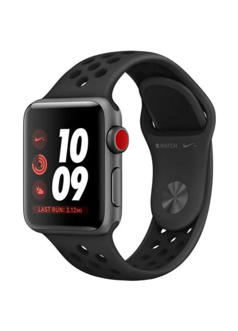 Силіконовий ремінець Sport Nike+ для Apple watch 38mm / 40mm Epik (258782622)