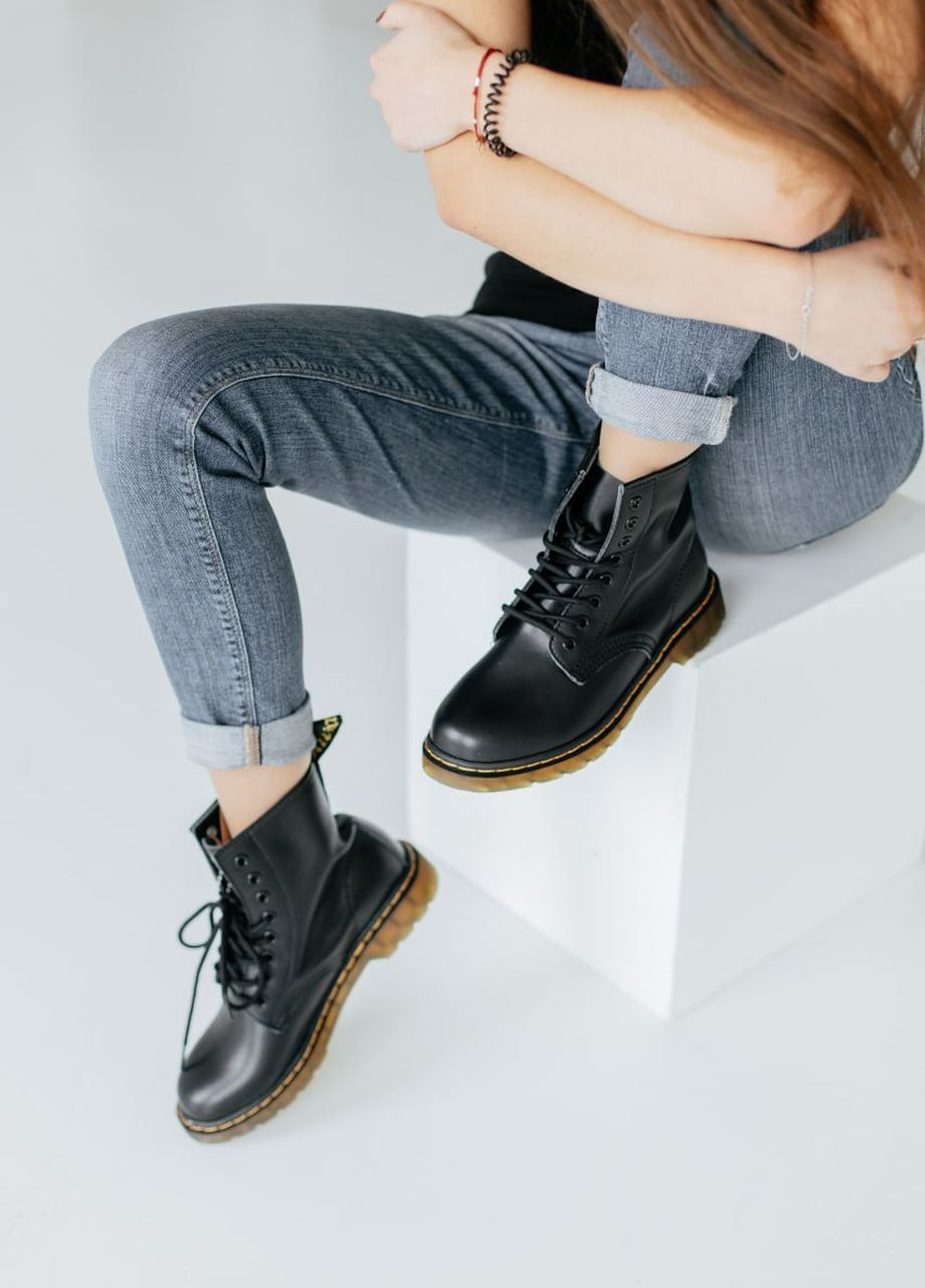 Чоботи жіночі шкіряні Dr. Martens (275396021)