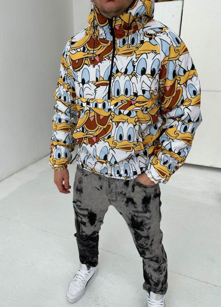 Комбинированная зимняя анорак No Brand