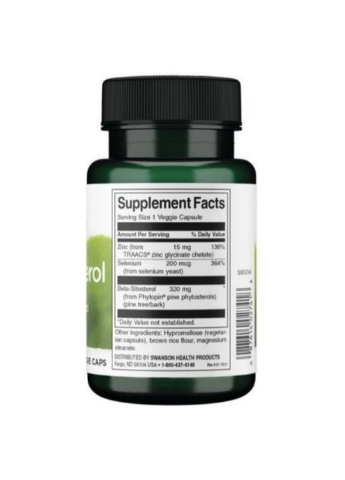 Beta-Sitosterol 320 mg 30 Veg Caps Swanson (267724866)