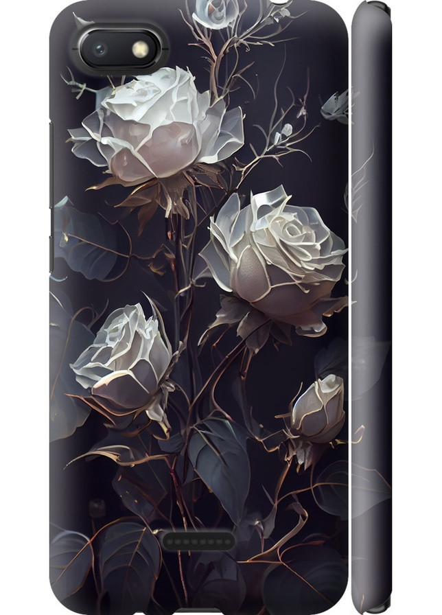 3D пластиковый матовый чехол 'Розы 2' для Endorphone xiaomi redmi 6a (258180255)
