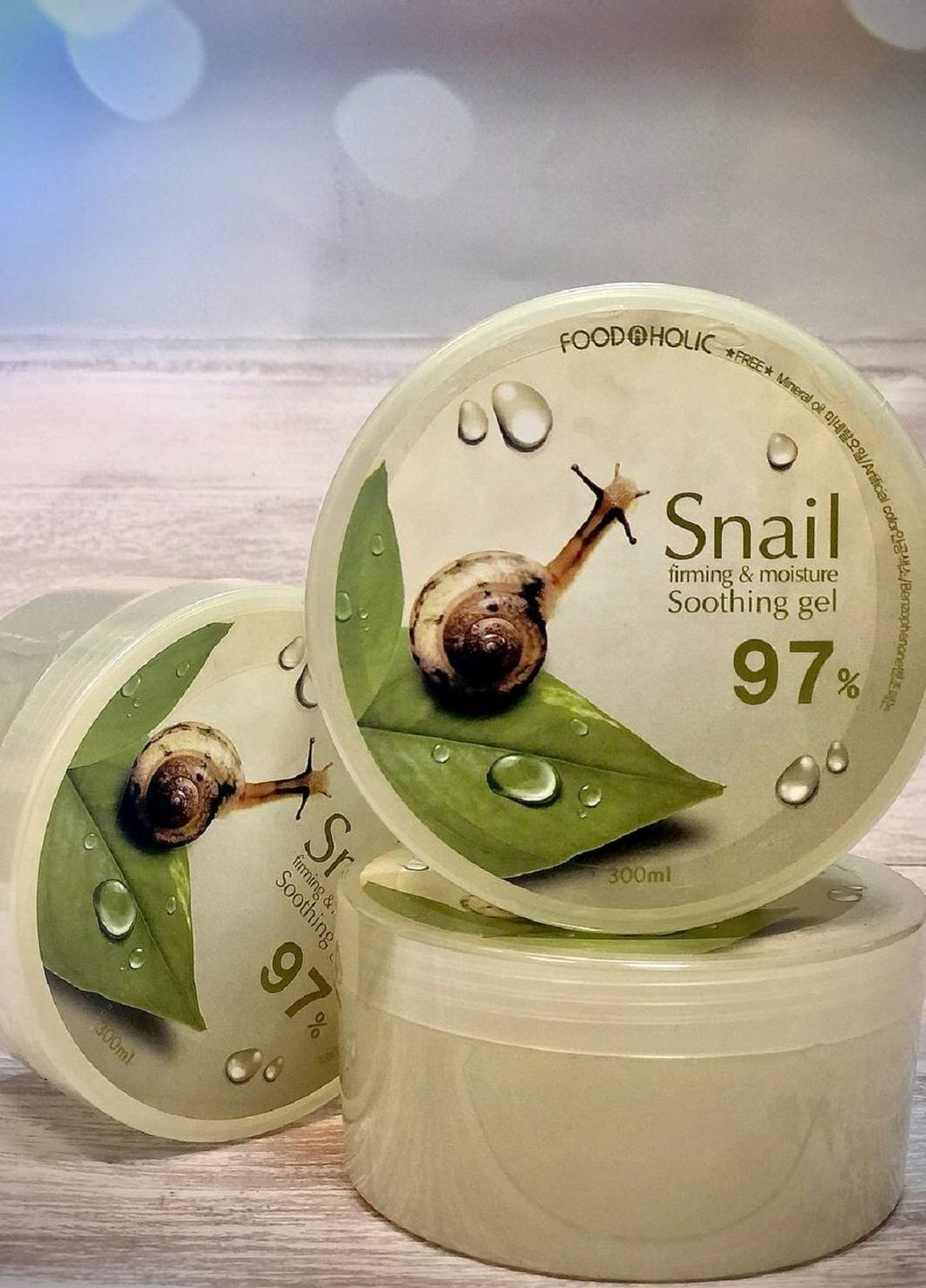 Багатофункціональний гель з муцином равлика 97 % Snail Sooting Gel FoodAHolic (262090830)
