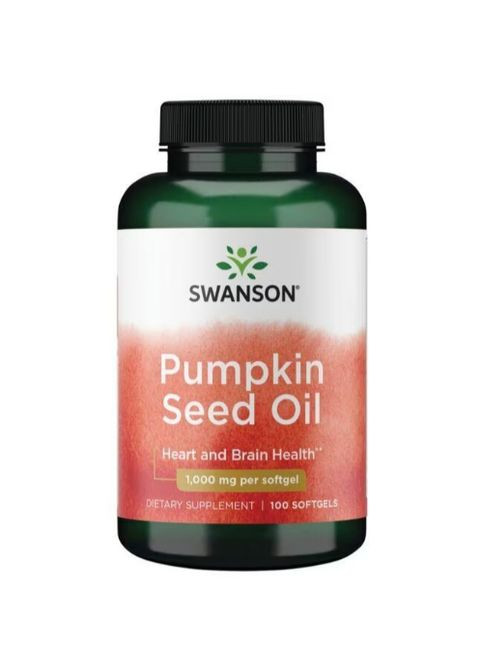 Pumpkin seed oil 1000 mg 100 Caps Swanson (264295775)