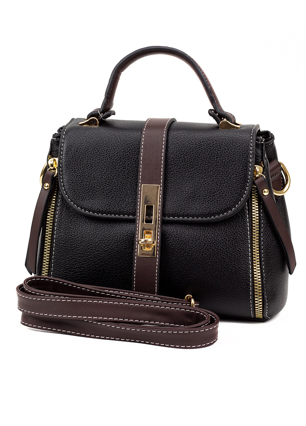 Жіноча невелика сумка, чорна Corze ab14055 (264073303)