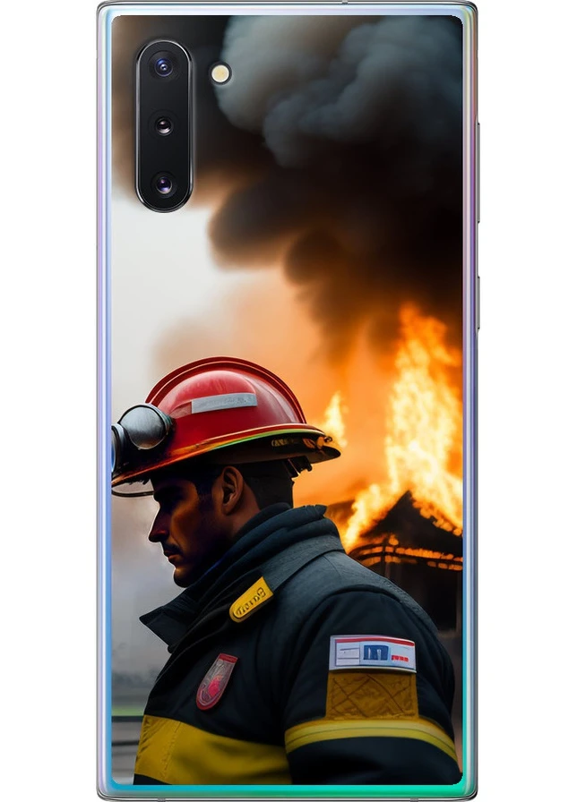 Силіконовий чохол '5612' для Endorphone Samsung Galaxy Note 10 (258214530)