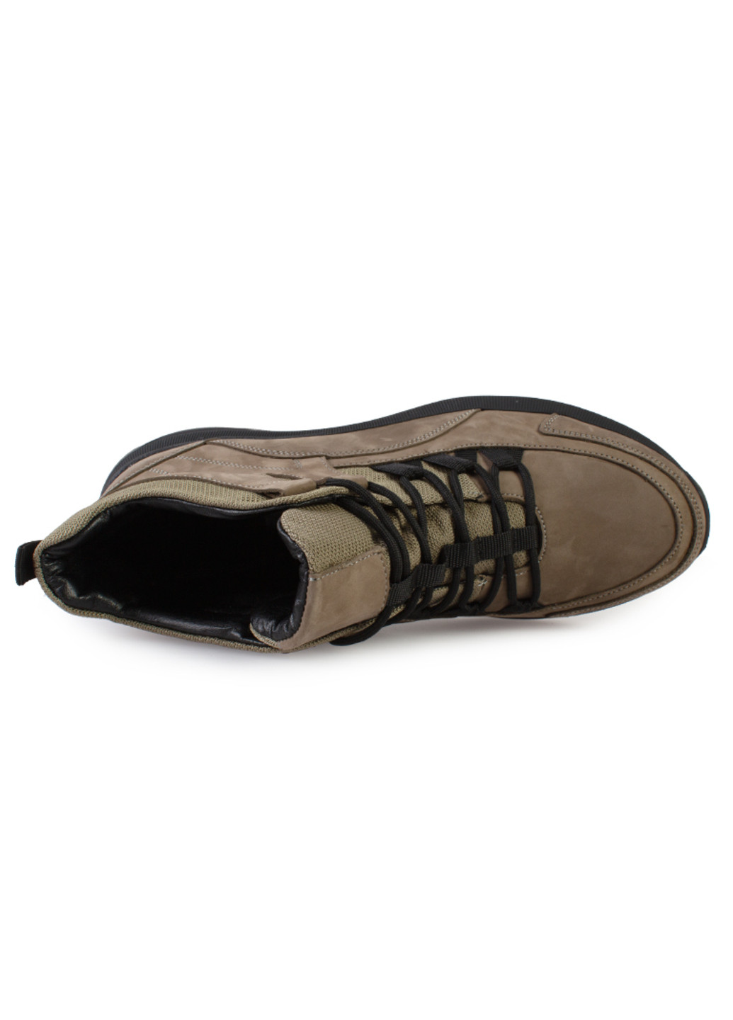 Коричневые зимние ботинки мужские бренда 9501126_(1) ModaMilano