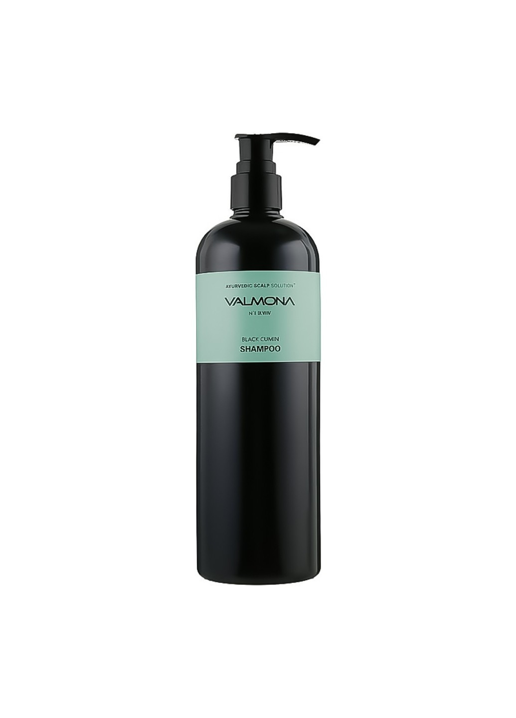 Шампунь для волос с комплексом из целебных трав Ayurvedic Scalp Solution Black Cumin Shampoo 480 мл Valmona (276844145)