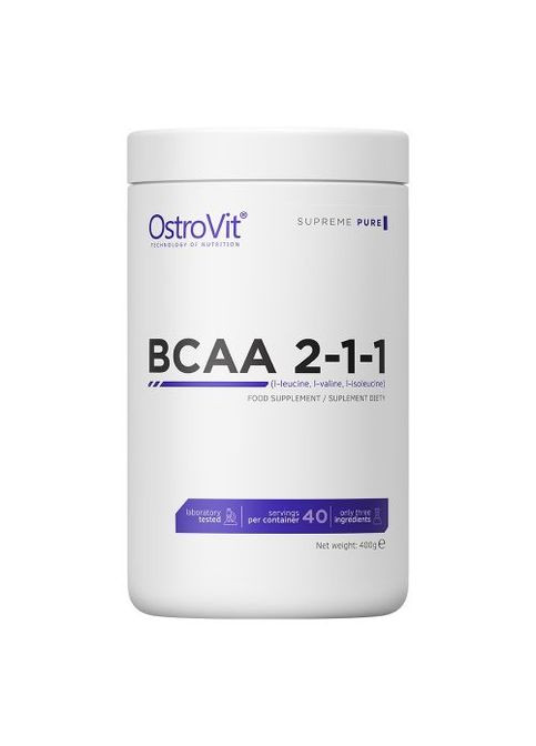 BCAA 2-1-1 400 g /40 servings/ Pure Ostrovit (268464472)