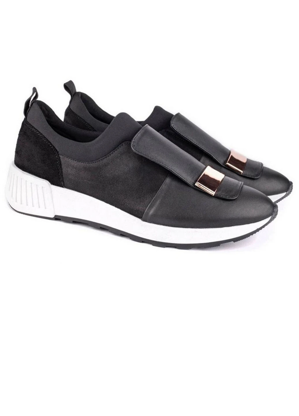 Кроссовки женские бренда 8400379_(446) Mida чёрные демисезоны (257389406)