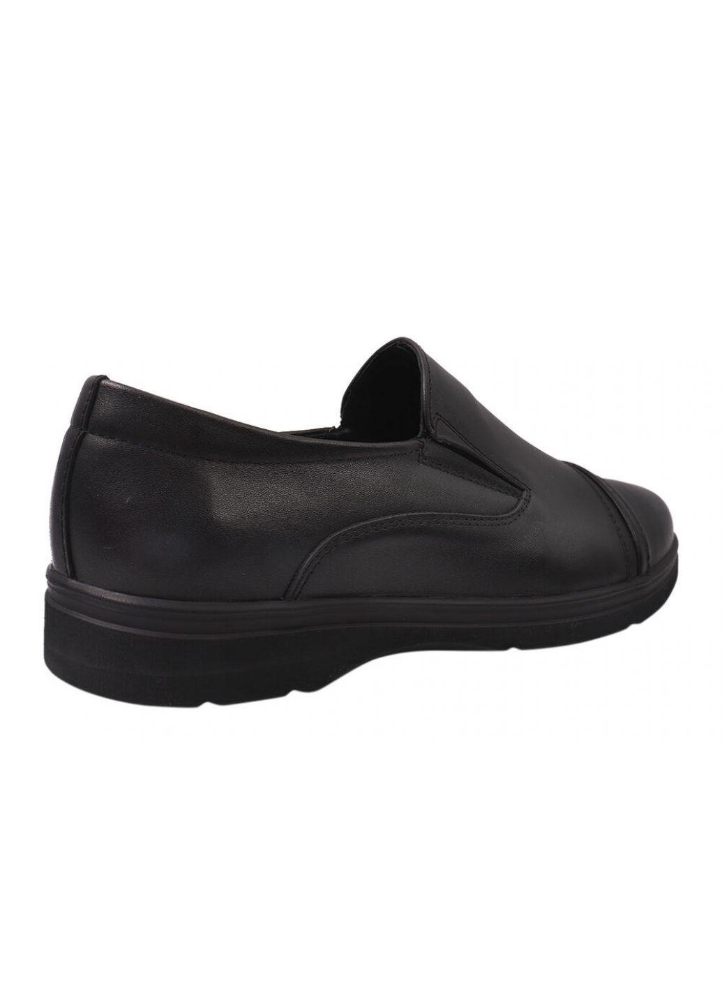 Туфлі чоловічі з натуральної шкіри, на низькому ходу, колір чорний, Україна Vadrus 313-21dtc (257438683)