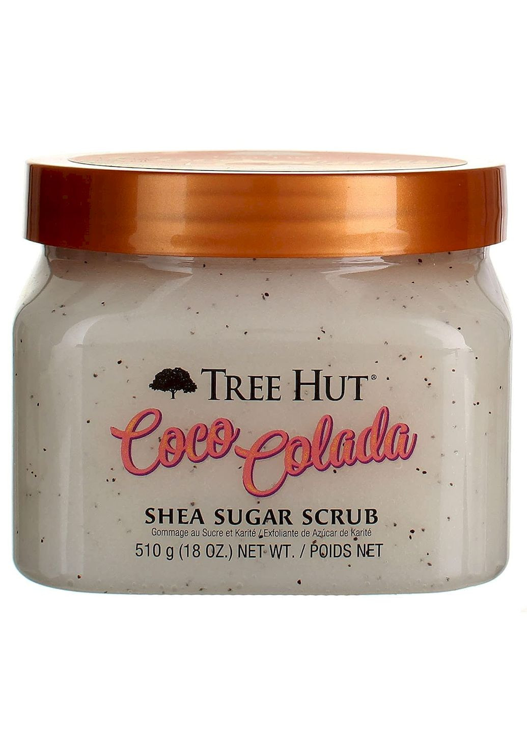 Сахарный скраб COCO COLADA SUGAR SCRUB для тела с ароматом "Сливочный кокос и сочный ананас", 510г Tree Hut (257110104)