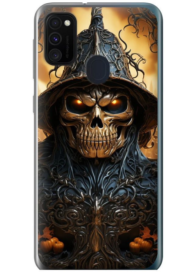 Силіконовий чохол 'Череп 2' для Endorphone Samsung Galaxy M30s 2019 (266809920)