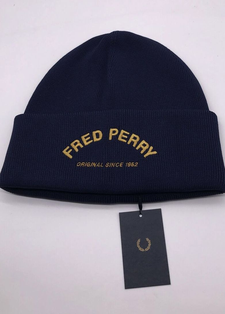 Шапка унисекс Fred Perry arch branded beanie (268666843)
