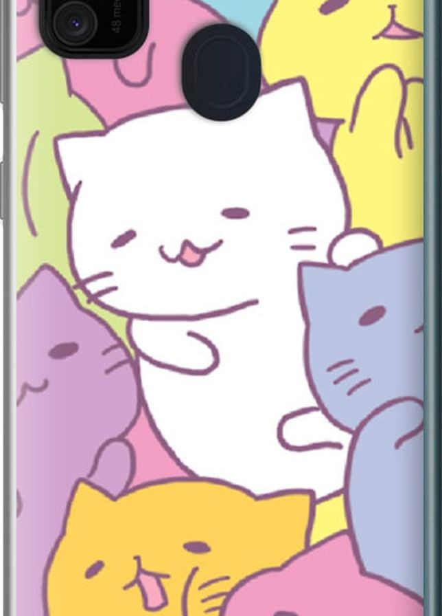 Силіконовий чохол 'Кошенята ' для Endorphone Samsung Galaxy M21 M215F (260339719)