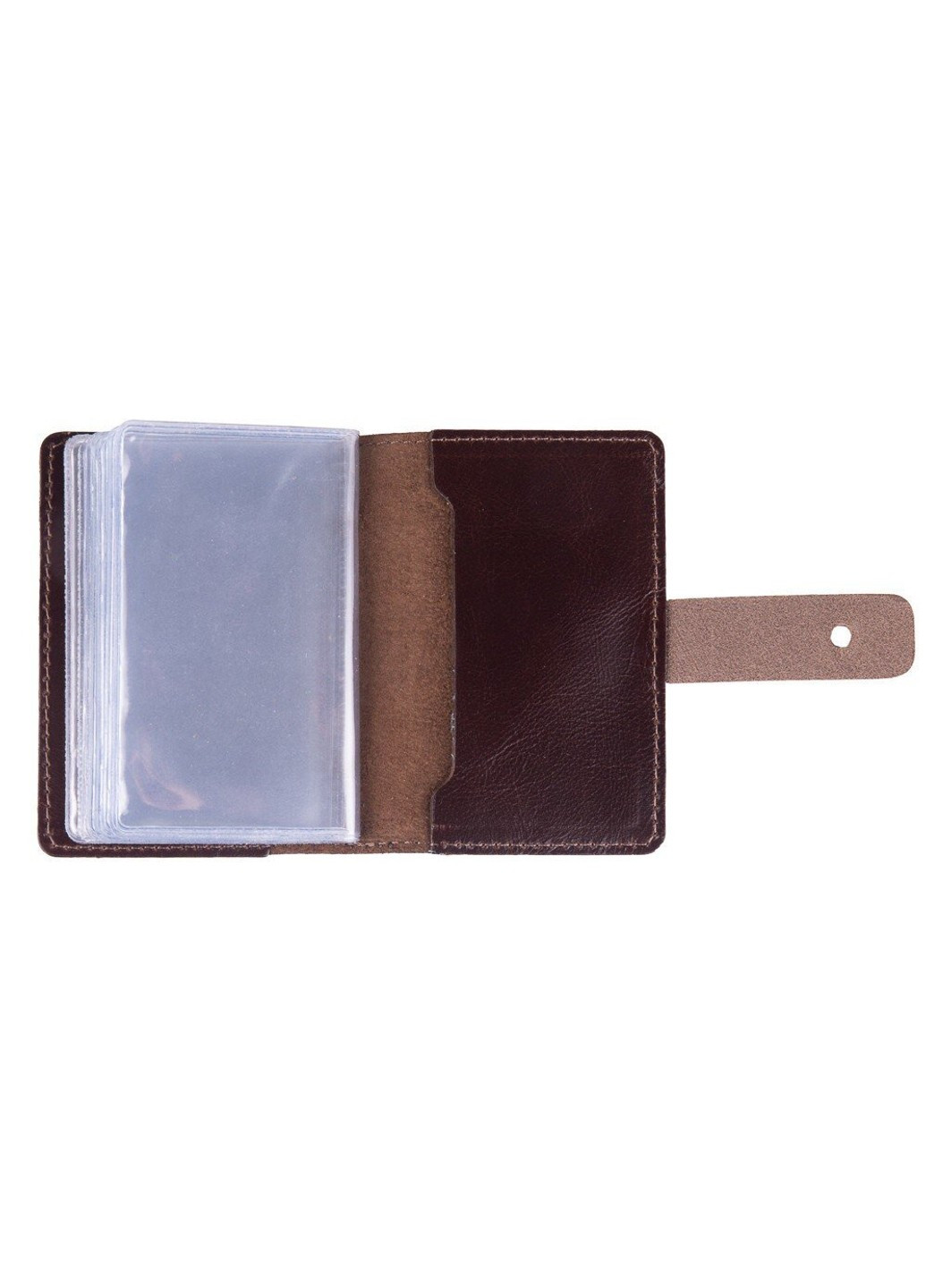 Картхолдер зі шкіри HiArt CH-02br Crystal Brown Silk Hi Art (268371358)