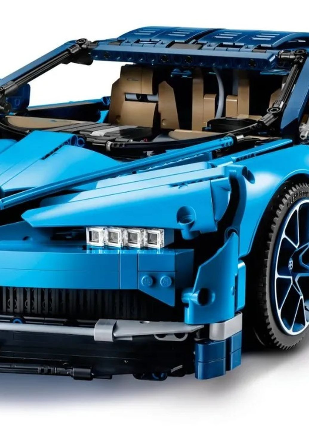 Колекційний конструктор Technic Bugatti Chiron 4031 деталей (42083) No Brand (275927265)