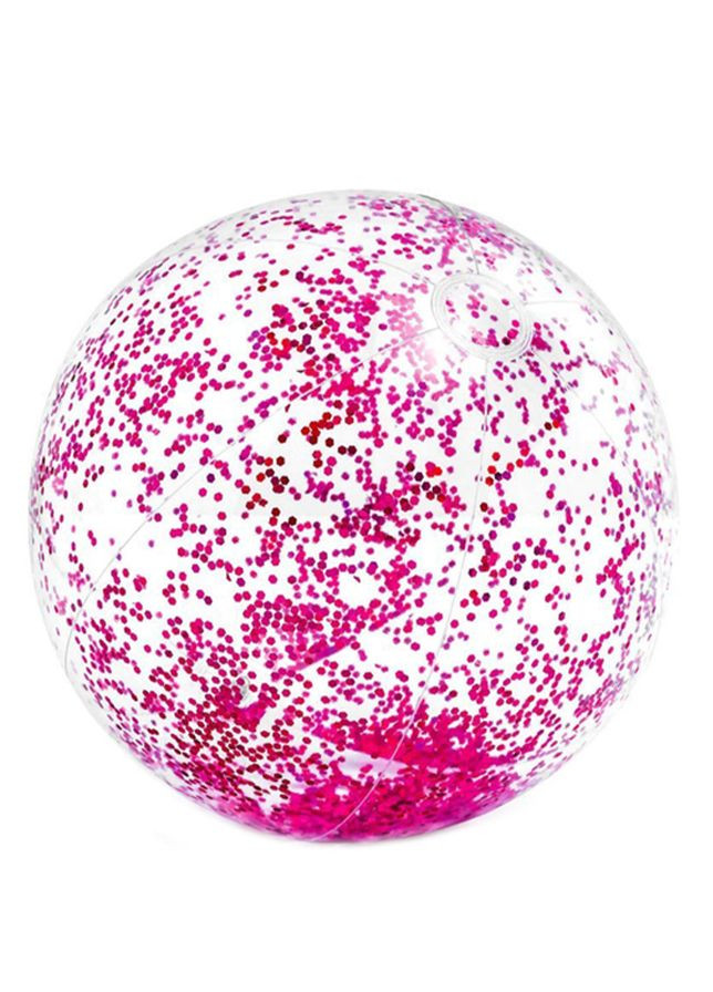 Дитячий легкий надувний м'яч колір різнокольоровий ЦБ-00080593 Intex (277605501)
