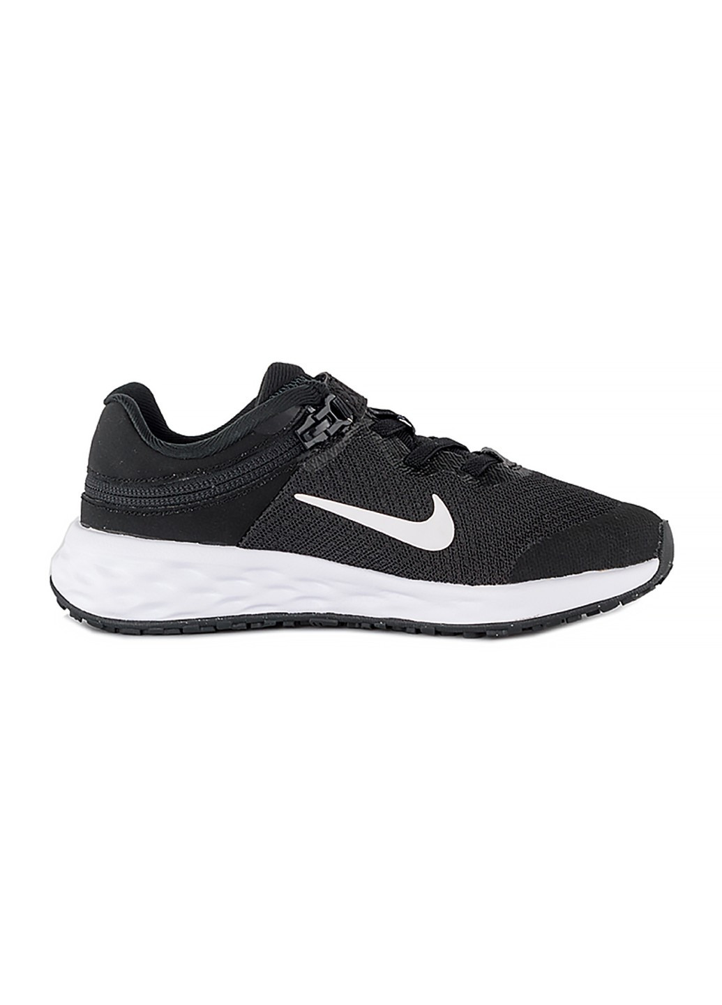 Черные демисезонные кроссовки revolution 6 flyease nn (ps) Nike