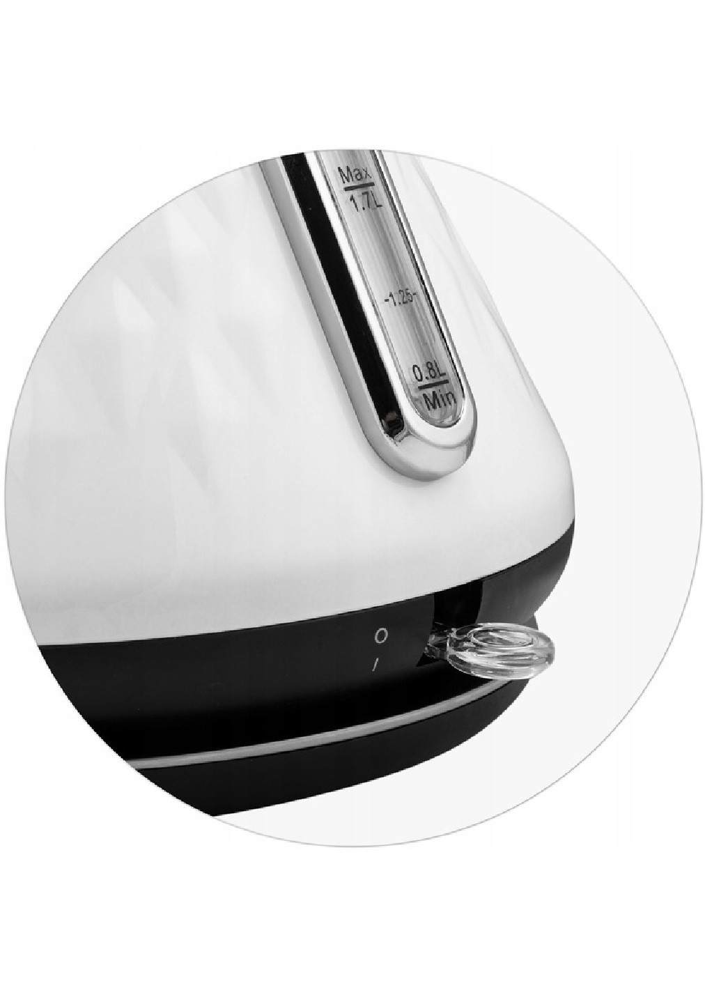 Электрочайник электрический чайник эргономичный металл с подсветкой фильтром 1,7 л 2200 Вт 29х23 см (475762-Prob) Белый Unbranded (271039198)