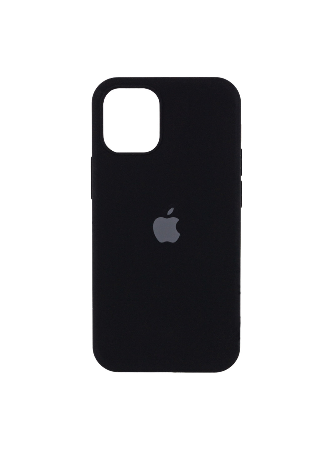 Чехол для iPhone 12 Pro Max Silicone Case Black No Brand (257557390)